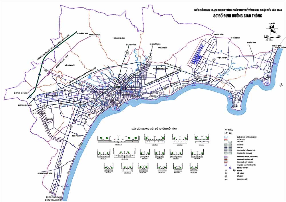 Bản đồ quy hoạch sử dụng đất Thành phố Phan Thiết quyết định thực hiện