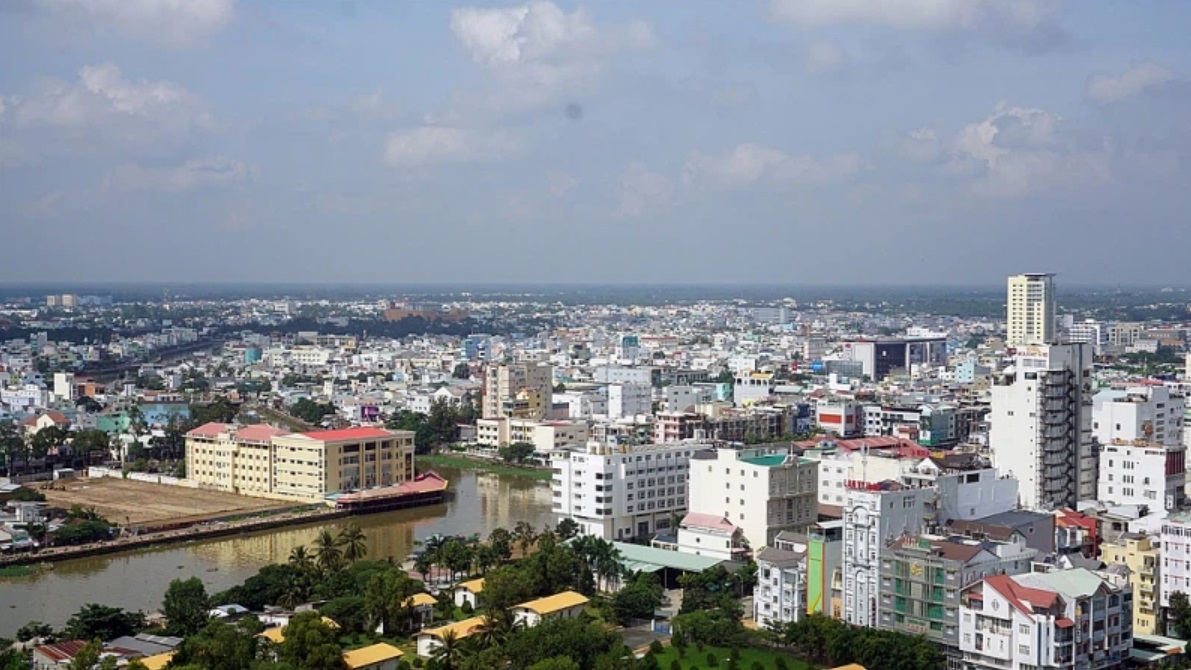 Một góc đô thị quận Ninh Kiều, TP Cần Thơ. (Ảnh: Báo Xây dựng).