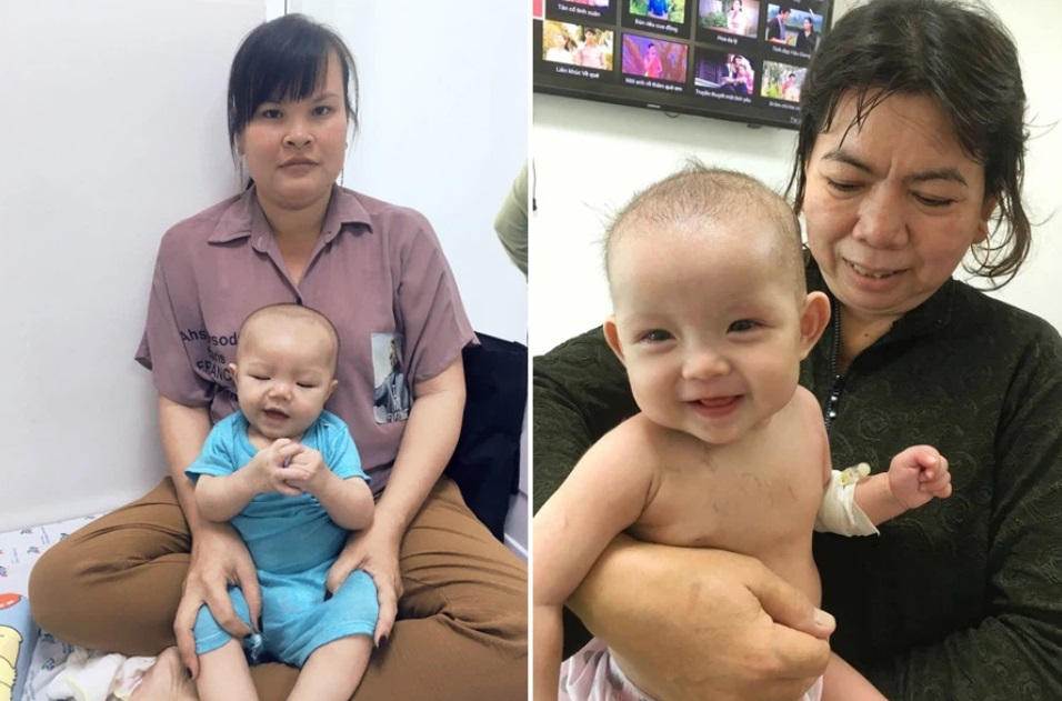 Những em bé đã được Bệnh viện Nhi Đồng Thành Phố mổ tim trong khuôn khổ hợp tác với quỹ Trái tim Hằng Hữu.