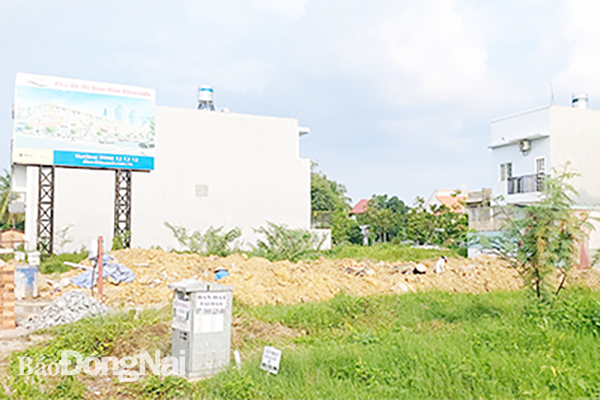 Dự án Bien Hoa Riverside ở P.Tân Hạnh (TP.Biên Hòa) đang bị nhiều người dân khiếu nại vì chủ đầu tư không giao sổ hồng đúng theo cam kết
