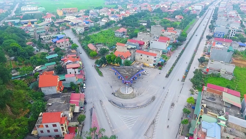Một góc thị xã Kim Môn tỉnh Hải Dương