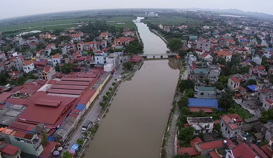Một góc thị trấn phú Thái huyện Kim Thành tỉnh Hải Dương