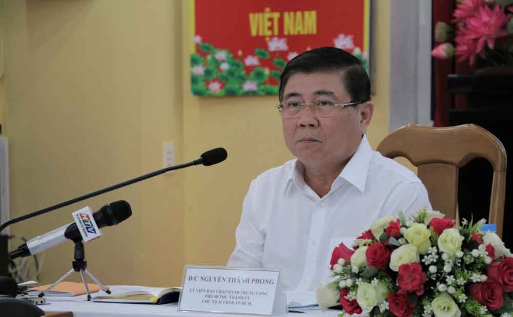 Chủ tịch UBND TP.HCM Nguyễn Thành Phong lập Ban chỉ đạo xây dựng 5 huyện thành quận hoặc TP.