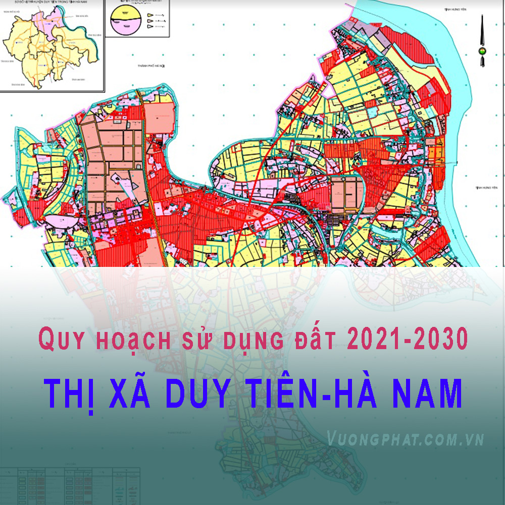 Bản đồ thông tin quy hoạch đất tại TX Duy Tiên tỉnh Hà Nam