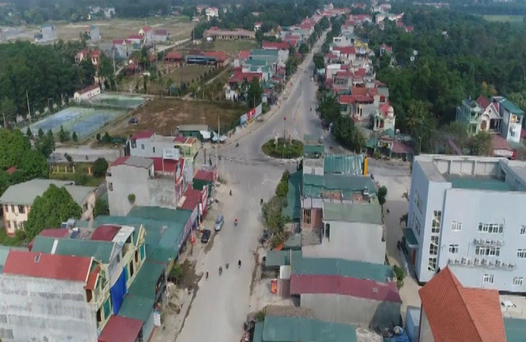 Trung tâm thị trấn Bến Sung huyện Như Thanh