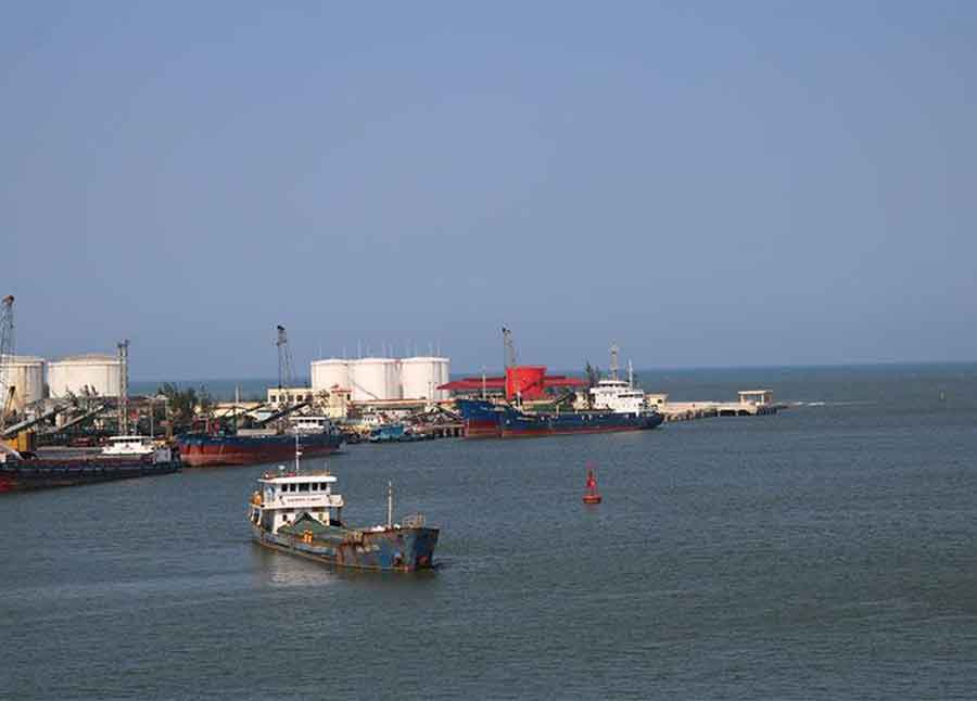 Khu vực Cảng Cửa Việt - điểm đầu của dự án.