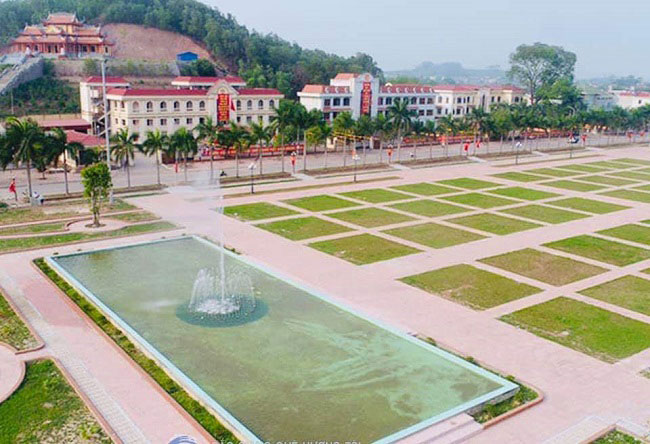 Trụ sở UBND huyện Tân Yên tỉnh Bắc Giang