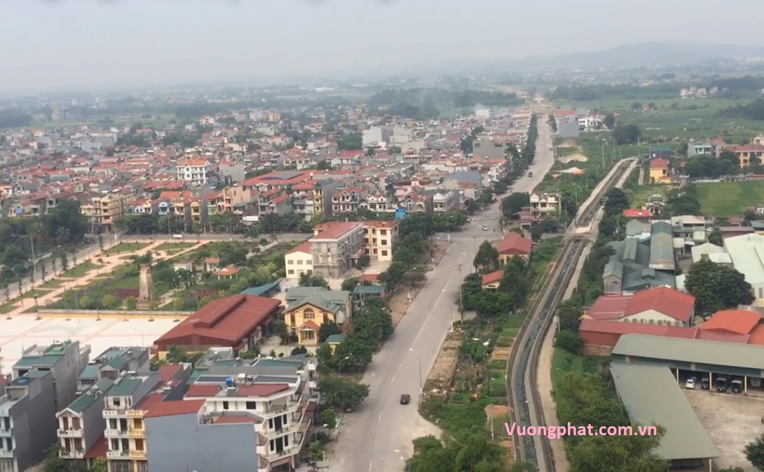 Một góc thành phố Bắc Giang