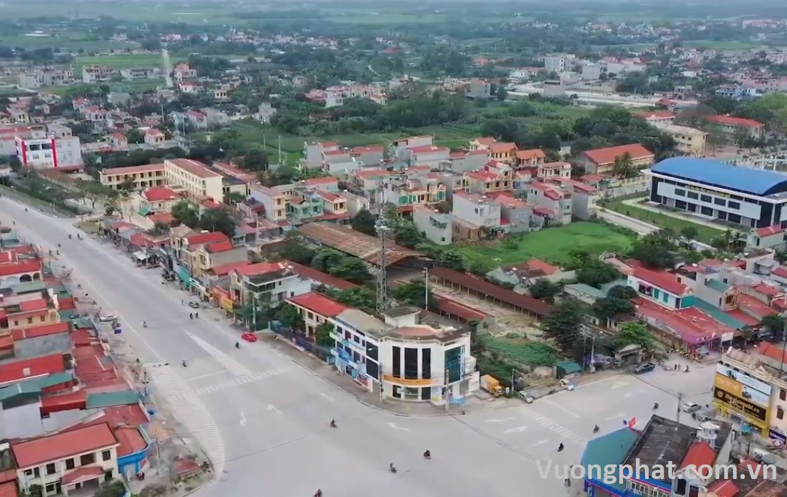 Ngã tư trung tâm Huyện Hoằng Hóa tỉnh Thanh Hóa
