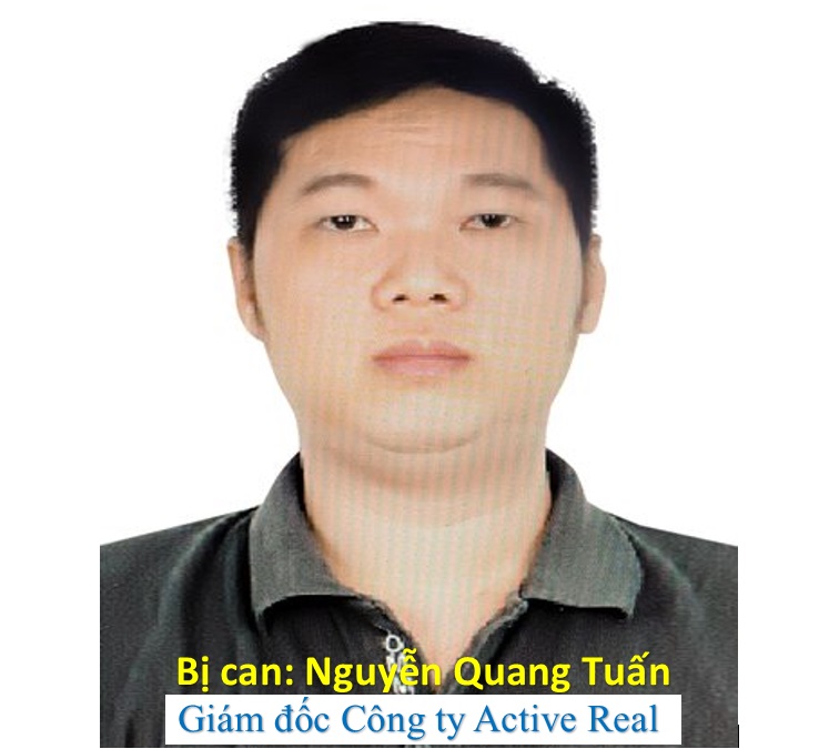Bị can Nguyễn Quang Tuấn đang bị truy nã đặc biệt