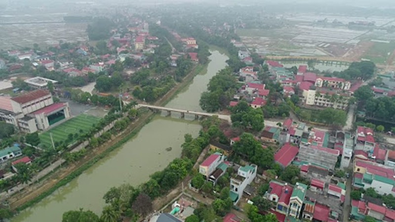 Một góc huyện Nông Cống tỉnh Thanh Hóa