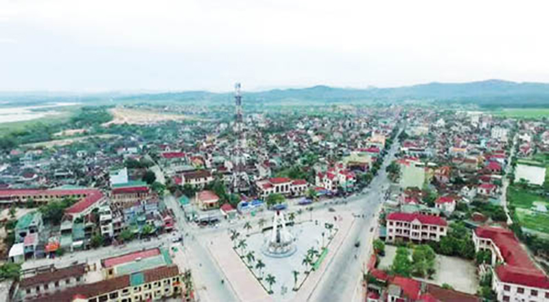 Trung tâm huyện Đô Lương tỉnh Nghệ An