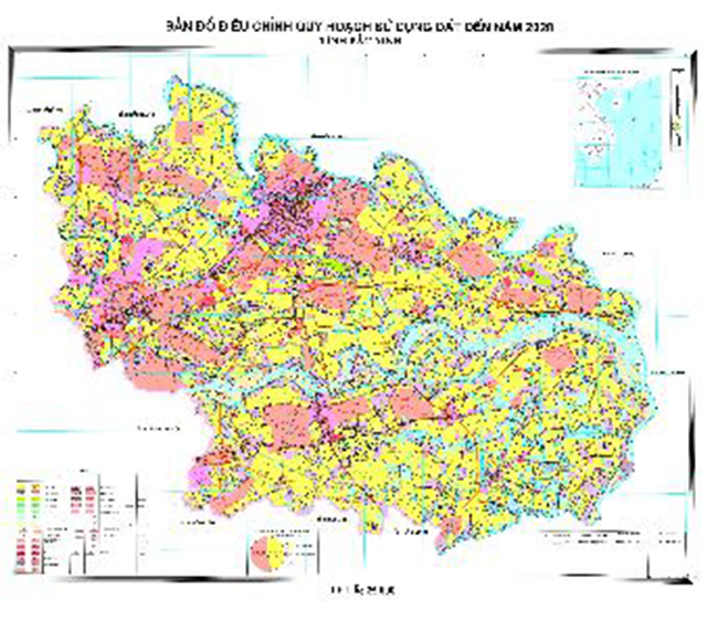 Bản Đồ Quy Hoạch Huyện Thuận Thành (Bắc Ninh) Năm 2023