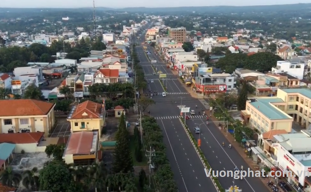 Một góc thị xã Bình Long tỉnh Bình Phước