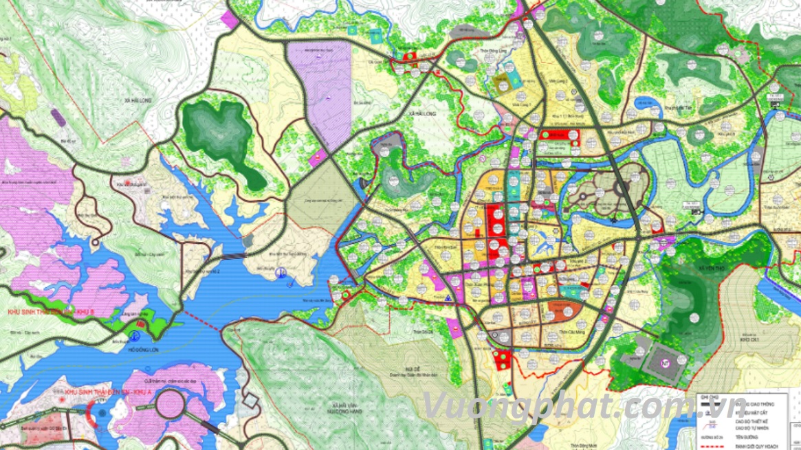 Bản đồ quy hoạch sử dụng đất huyện Như Xuân 