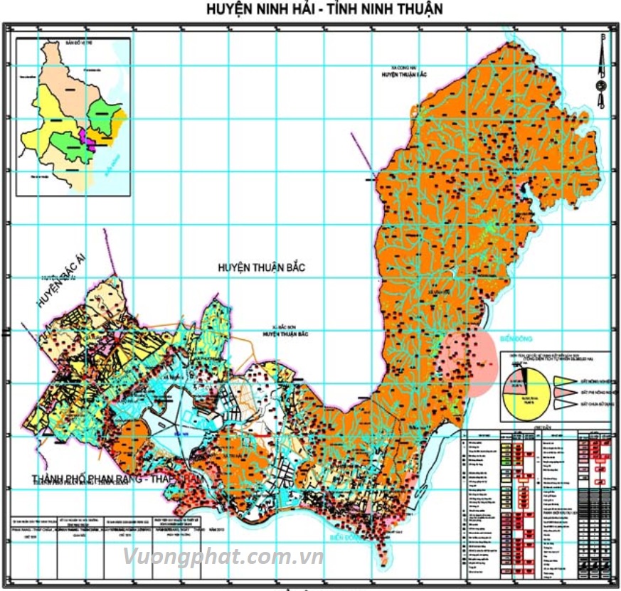 Bản đồ quy hoạch huyện Ninh Hải