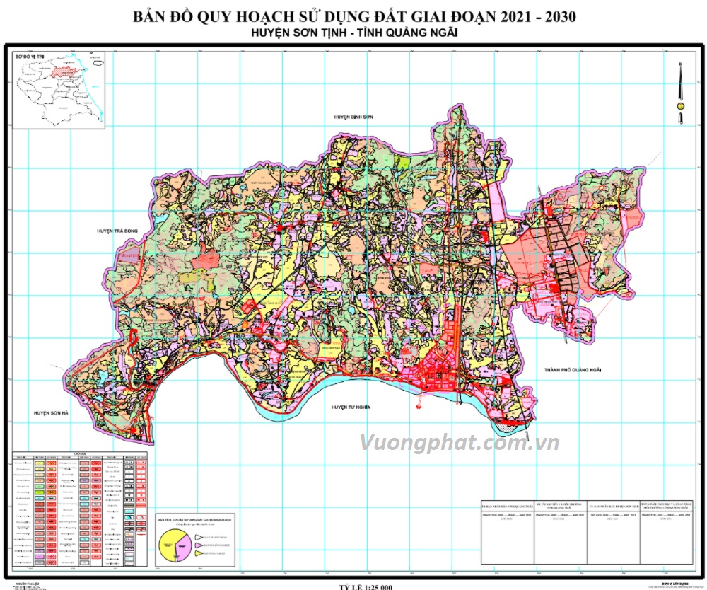Bản đồ quy hoạch sử dụng đất đến 2030