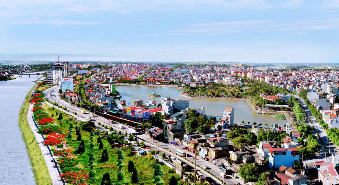 Một góc thành phố Sa Đéc, tỉnh Đồng Tháp