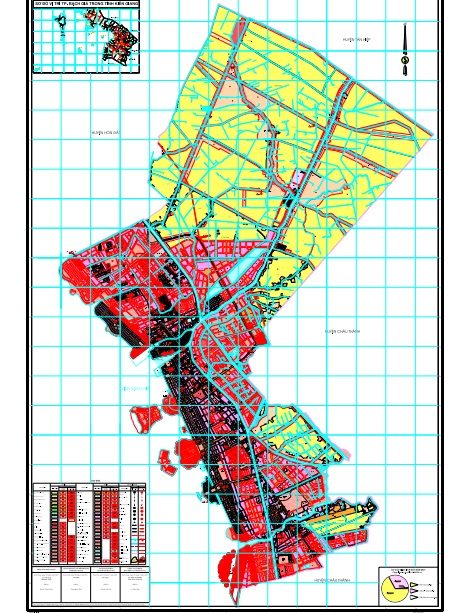 Bản đồ quy hoạch Kế hoạch thành phố Rạch Giá năm 2024