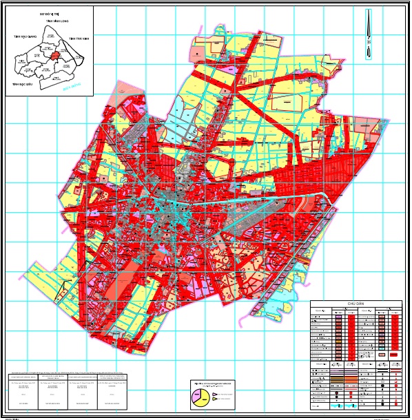 Bản đồ quy hoạch sử dụng đất thành phố Sóc Trăng