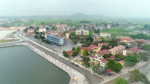 Một góc huyện Việt Yên