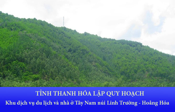 Núi Linh Trường tại huyện Hoằng Hóa