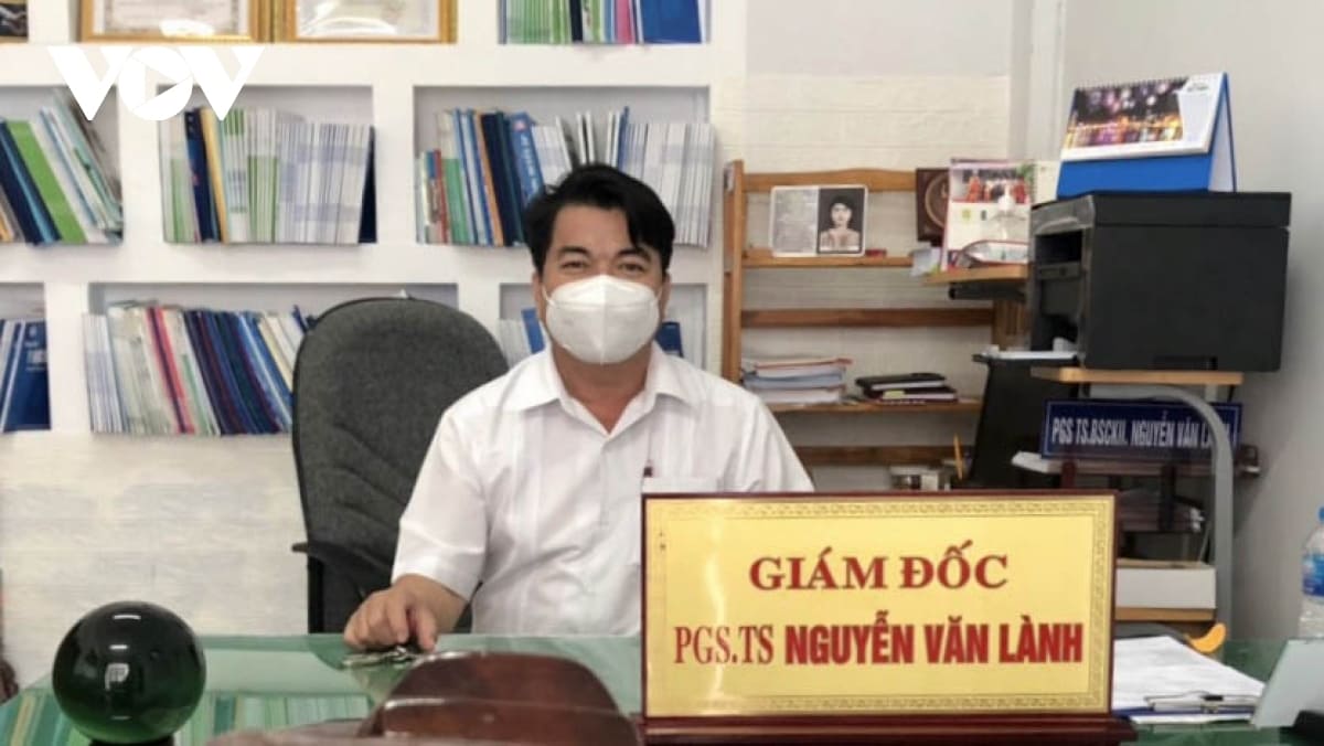 ông Nguyễn Văn Lành - cựu giám đốc Trung tâm Kiểm soát bệnh tật tỉnh Hậu Giang (CDC Hậu Giang)