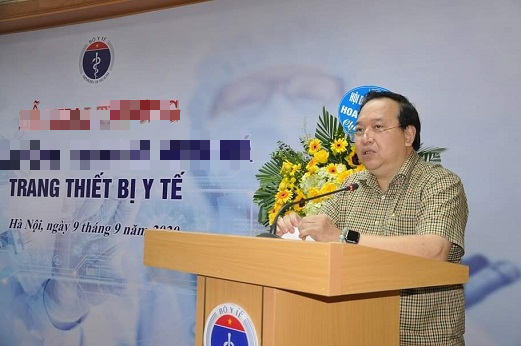 Ông Nguyễn Minh Tuấn, nguyên vụ trưởng Vụ trang thiết bị và công trình y tế - Ảnh: Cổng thông tin điện tử Bộ Y tế