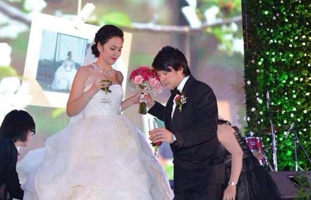 Đám cưới của Trương Huệ Vân và Thanh Bùi