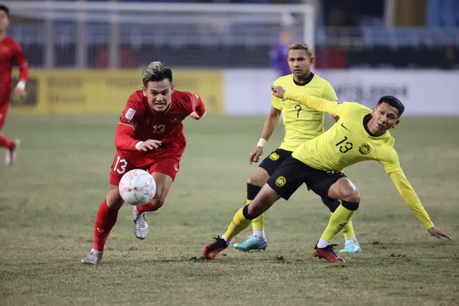 Malaysia đã để các cầu thủ Việt Nam ghi 3 bàn vào lưới