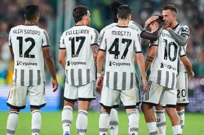 Các cầu thủ Juventus sẽ ăn mừng bàn thắng trước Cremonese