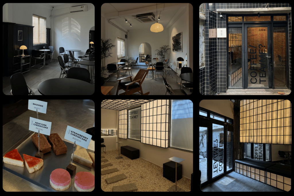 11:11 Café - A stylish black-themed coffee shop in District 1