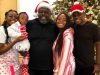 Cedric The Entertainer with his children and granddaughter