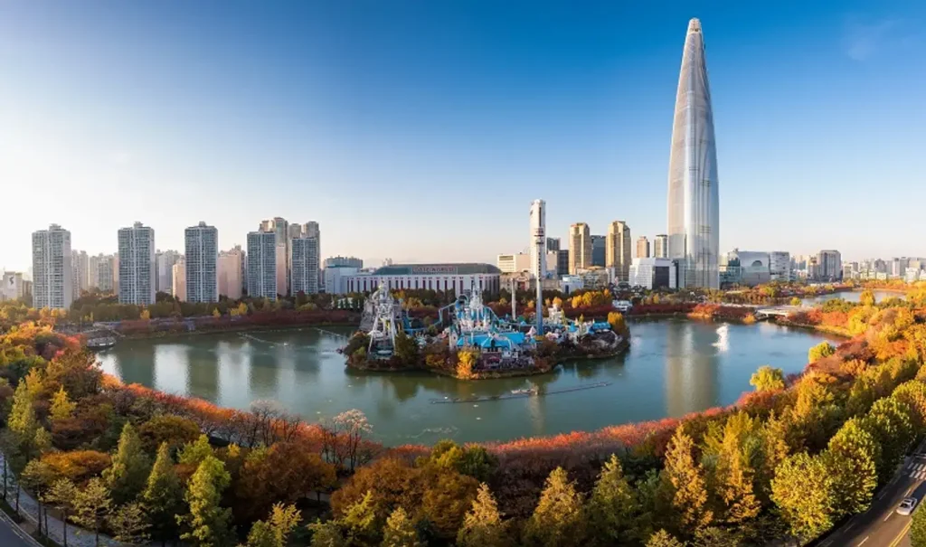 Lotte World Tower - Tòa tháp cao nhất Hàn Quốc.@shutterstock