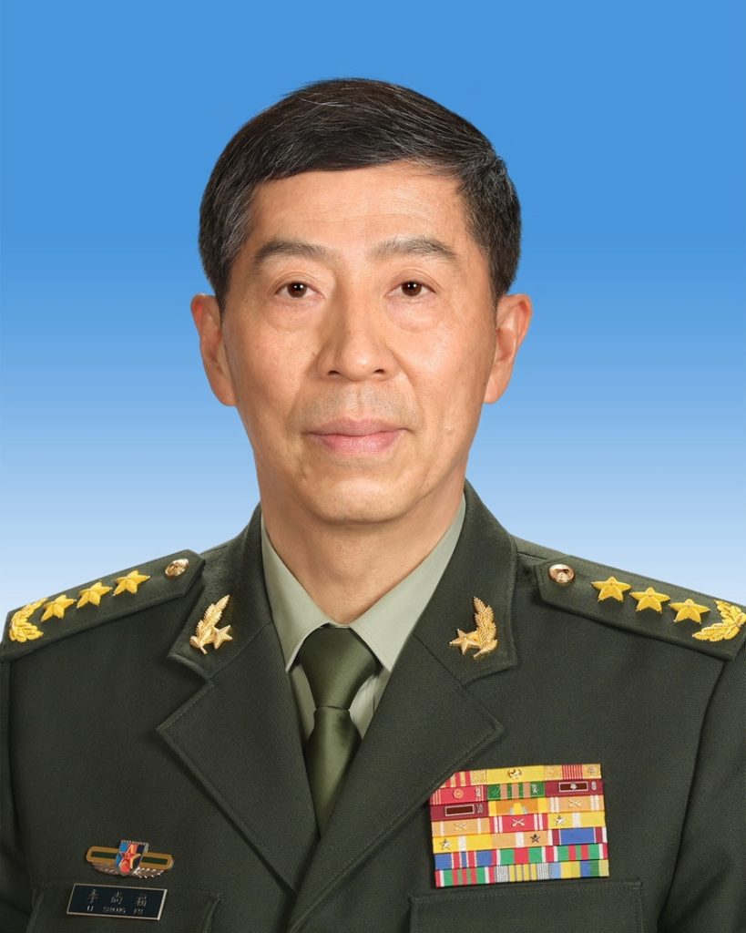 Bộ trưởng Bộ Quốc phòng Trung Quốc Lý Thượng Phúc. Ảnh: ifeng.com 